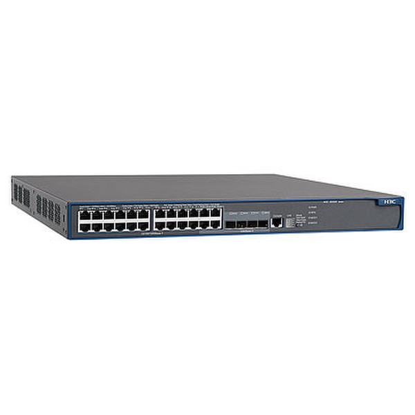 Hewlett Packard Enterprise A 5500-24G-PoE EI Управляемый L3 Power over Ethernet (PoE) 1U Черный