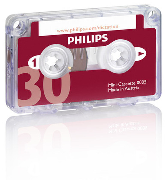 Philips LFH0005 Audio сassette 30min 10pc(s) audio/video cassette