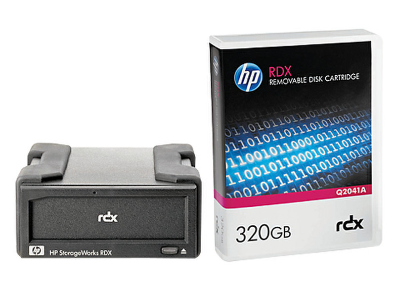 Hewlett Packard Enterprise StorageWorks RDX320 USB 3.0 RDX 320GB tape drive
