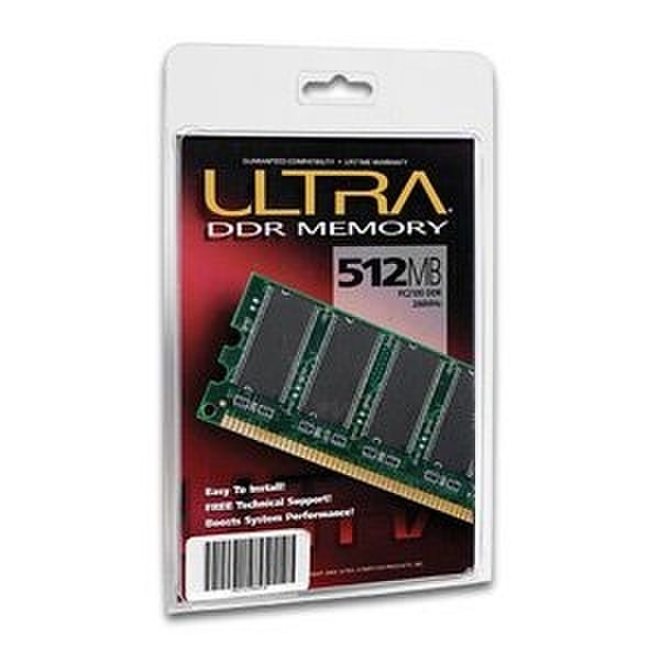 Ultra ULT30086 0.5GB DDR 266MHz memory module