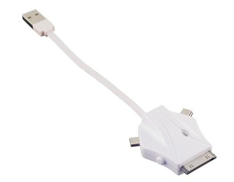 MCL USB2-3CL 480Mbit/s Weiß Schnittstellenhub