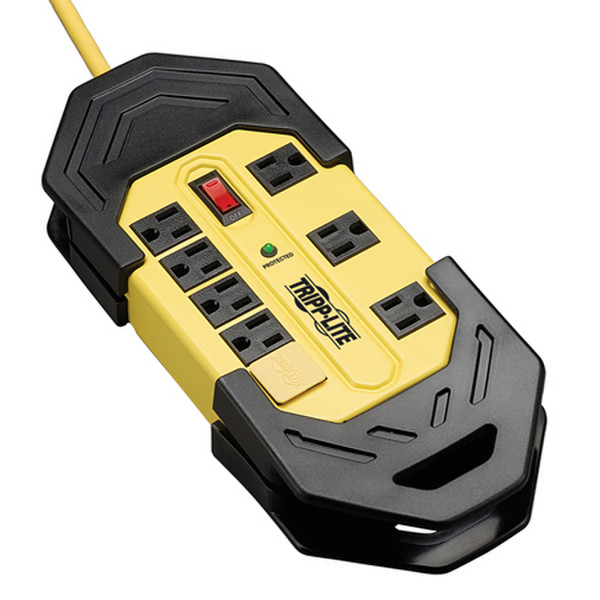 Tripp Lite TLM825SA Safety Surge Suppressor 8розетка(и) 120В 7.6м Желтый сетевой фильтр