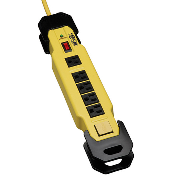 Tripp Lite TLM609SA Safety Surge Suppressor 6AC outlet(s) 120V 2.7m Yellow surge protector