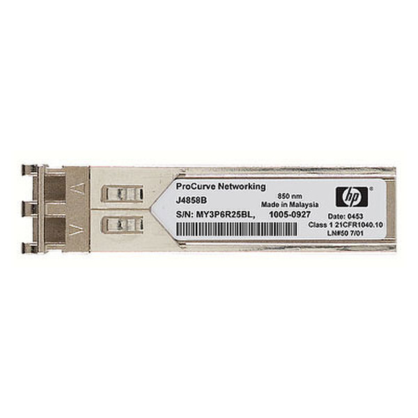 Hewlett Packard Enterprise X120 1G SFP LC LX Transceiver Netzwerk-Transceiver-Modul