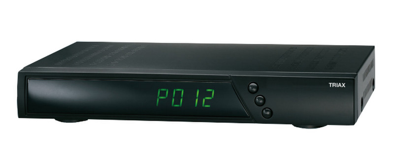 Triax S-150 Hybrid Satellit Schwarz TV Set-Top-Box