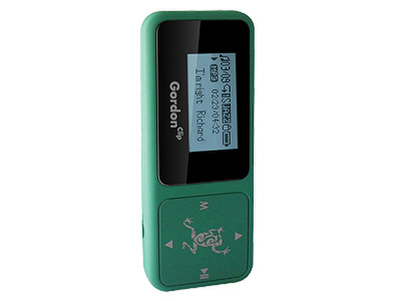 Mediacom Gordon Clip 4 Tattoo 8GB MP3 8GB Green