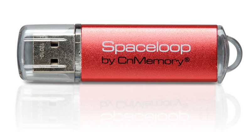 CnMemory Spaceloop, 64GB 64ГБ USB 2.0 Красный USB флеш накопитель