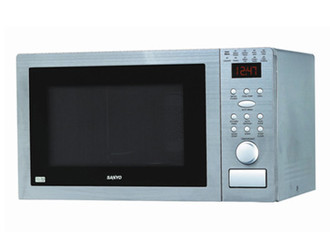 Sanyo EMSL-60-CONV 25l 900W Edelstahl Mikrowelle