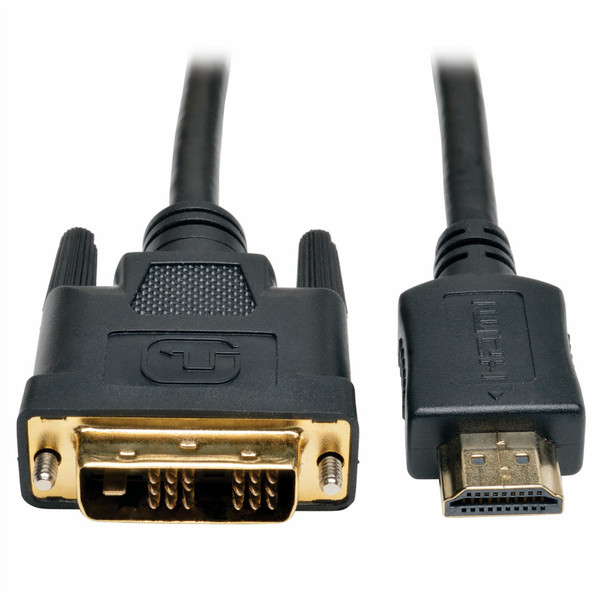 Tripp Lite HDMI to DVI Cable, Digital Monitor Adapter Cable (HDMI to DVI-D M/M), 4.88 m (16-ft.)