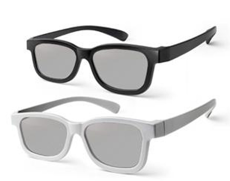 Meliconi 3D VIEW 100 Черный, Белый 2шт стереоскопические 3D очки
