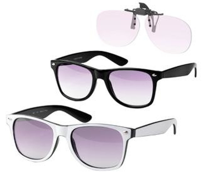 Meliconi 3D VIEW 200 Black,White 3pc(s) stereoscopic 3D glasses