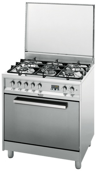 Hotpoint CP87SEA /HA S Отдельностоящий Gas hob A Нержавеющая сталь