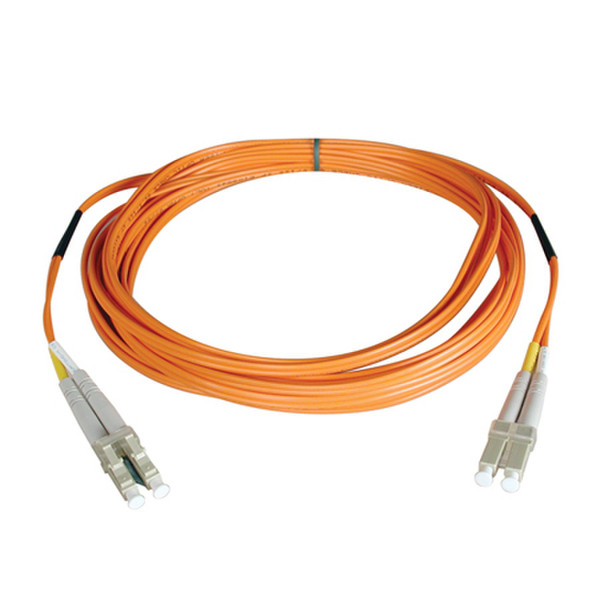 Tripp Lite Duplex Multimode 50/125 Fiber Patch Cable (LC/LC), 15M