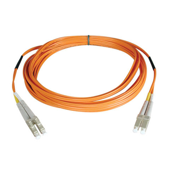 Tripp Lite Duplex Multimode 50/125 Fiber Patch Cable (LC/LC), 1M (3-ft.)