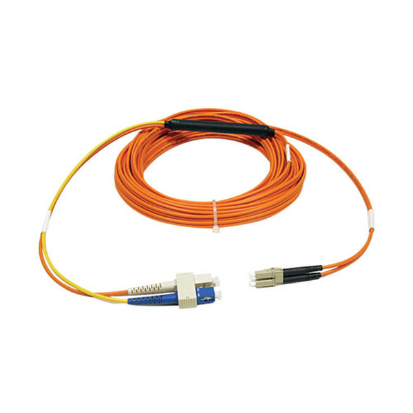 Tripp Lite Fiber Optic Mode Conditioning Patch Cable (SC/LC), 5M (16-ft.)