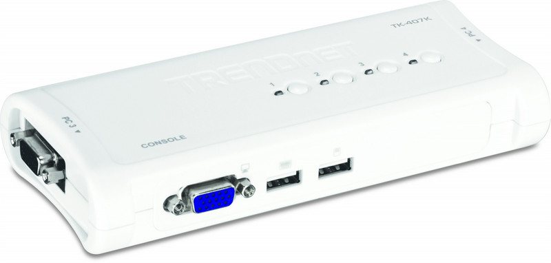 Trendnet TK-407K Blue KVM switch