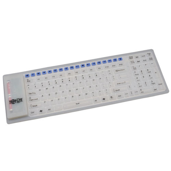 Tripp Lite IN3010KB Беспроводной RF Белый клавиатура