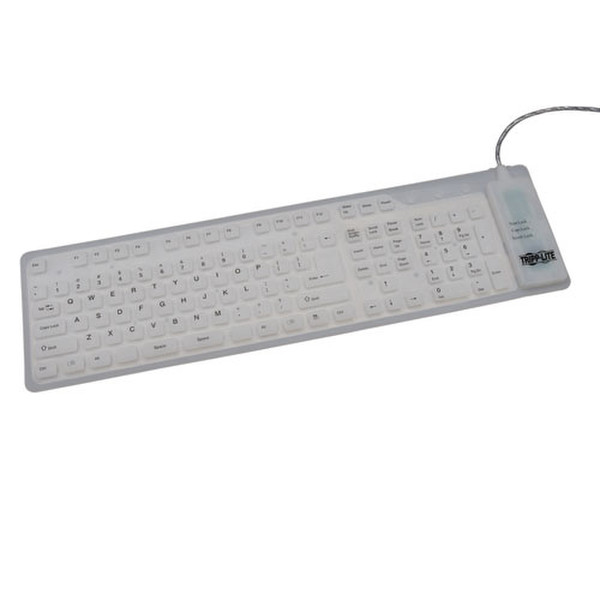 Tripp Lite IN3009KB USB+PS/2 Weiß Tastatur