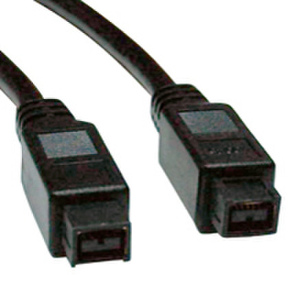 Tripp Lite FireWire® - 10-ft. IEEE-1394b FireWire 800 Gold Hi-Speed 9pin/9pin Cable 3м Черный FireWire кабель