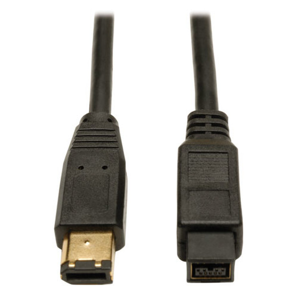 Tripp Lite FireWire 800, 1.83m 1.8m 9-p 6 pin M Black firewire cable