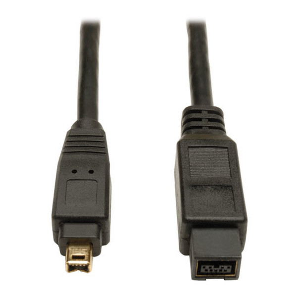 Tripp Lite F019-006 1.8m Black firewire cable