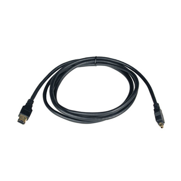 Tripp Lite F007-006 1.8m Black firewire cable