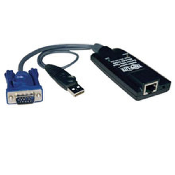 Tripp Lite B054-001-USB 150m Schwarz Tastatur/Video/Maus (KVM)-Kabel