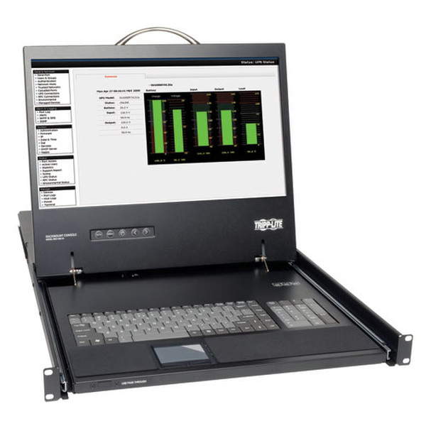 Tripp Lite 1U Rack-Mount Console with 19-in. LCD rack console