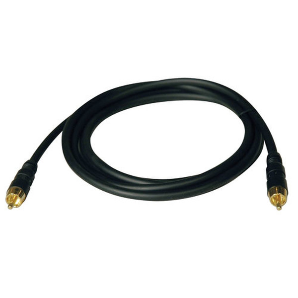 Tripp Lite RF Digital Coax Gold Audio Cable (RCA M/M), 6-ft.