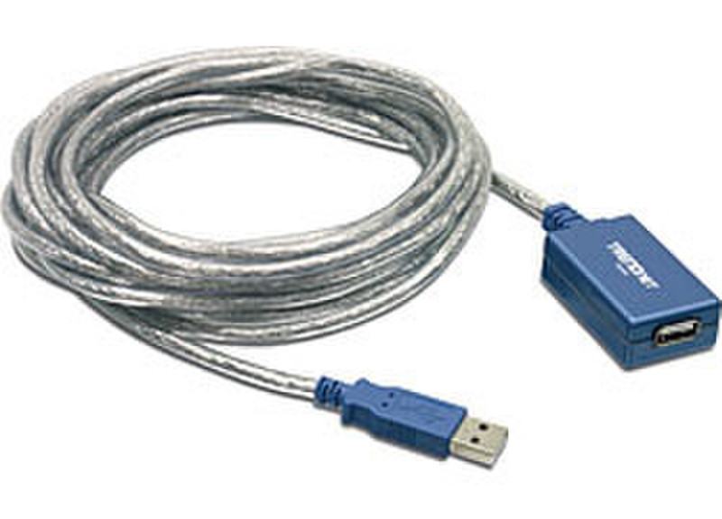 Trendnet TU2-EX5 5м USB A USB A Cеребряный кабель USB