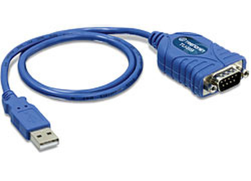 Trendnet TU-S9 RS-232 USB 1.1 Синий кабельный разъем/переходник