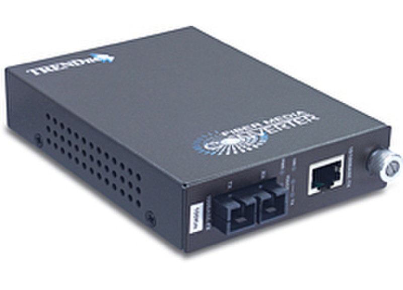 Trendnet TFC-110S100 200Мбит/с 1300нм Single-mode Серый сетевой медиа конвертор