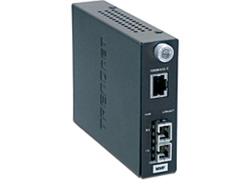 Trendnet TFC-1000MSC 2000Mbit/s 1310nm Multi-Modus Grau Netzwerk Medienkonverter