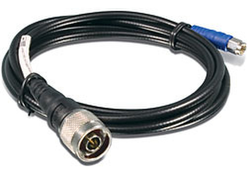 Trendnet LMR200 Reverse SMA - N-Type Cable 2м Черный сетевой кабель