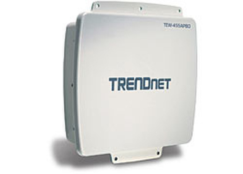 Trendnet TEW-455APBO 108Mbps Wireless Super G High Power Outdoor PoE Access Point 108Mbit/s Energie Über Ethernet (PoE) Unterstützung WLAN Access Point