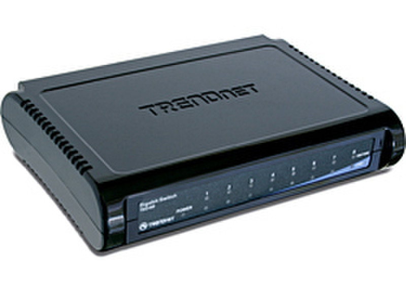 Trendnet TEG-S8 ungemanaged Grau Netzwerk-Switch