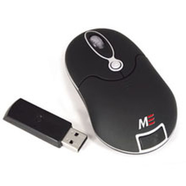 Mobile Edge Ultra-Portable Wireless Optical Mouse Беспроводной RF Оптический Черный компьютерная мышь