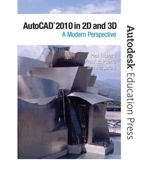 Prentice Hall AutoCAD 2010 in 2D and 3D: A Modern Perspective 1416pages English software manual