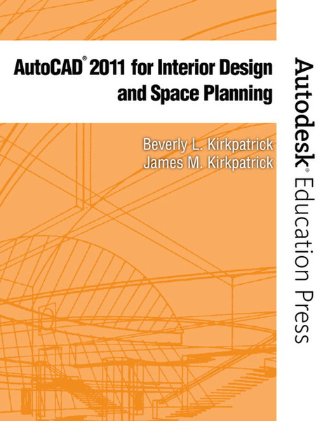 Prentice Hall AutoCAD 2011 for Interior Design & Space Planning 672pages software manual