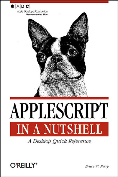 O'Reilly AppleScript in a Nutshell 528pages software manual