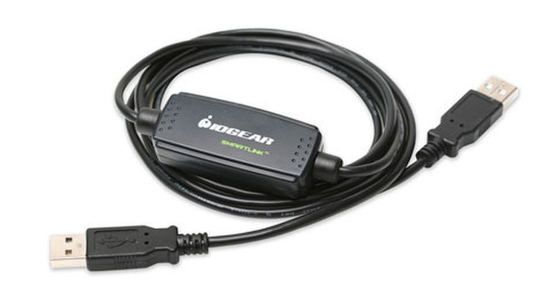 iogear Vista Smartlink USB Adapter 1.8м Черный кабель USB