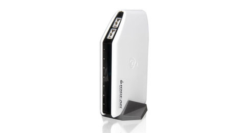 iogear GUH227 7- Port High Speed USB 2.0 Hub 480Mbit/s Weiß Schnittstellenhub