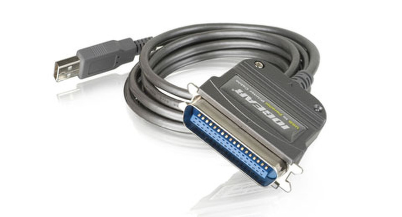iogear USB - Parallel Adapter USB IEEE-1284 кабельный разъем/переходник