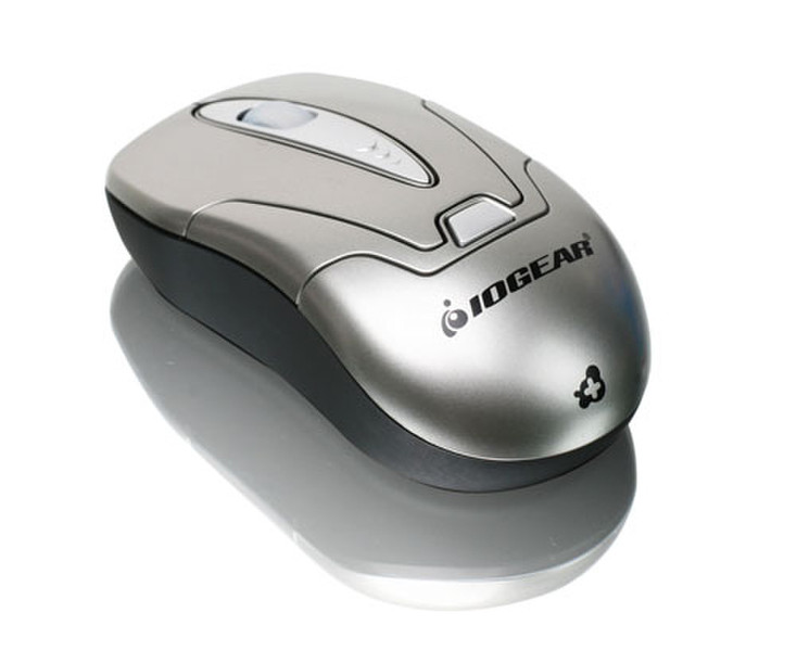 iogear Bluetooth Laser Mouse Bluetooth Laser 1600DPI Grau Maus