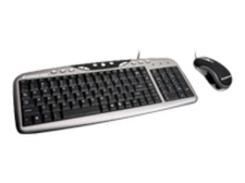 iogear Compact Desktop Combo USB QWERTY keyboard