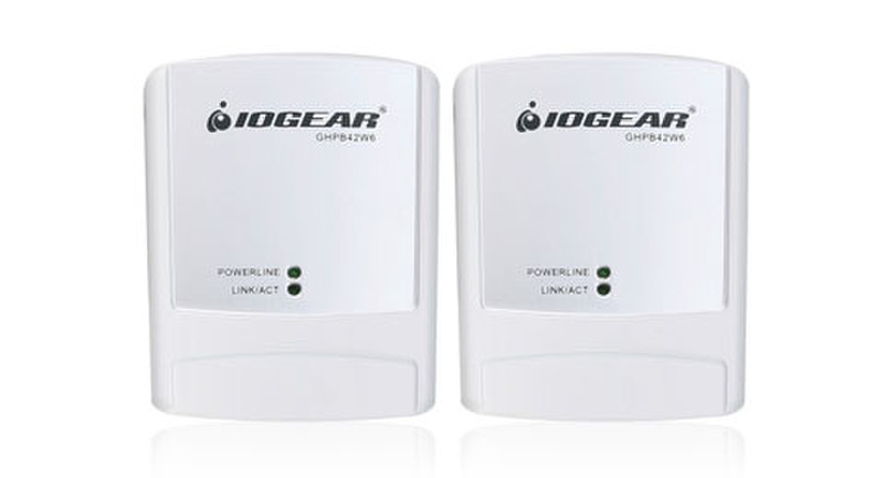 iogear GHPB42W6 Powerline Networking Kit 54Mbit/s