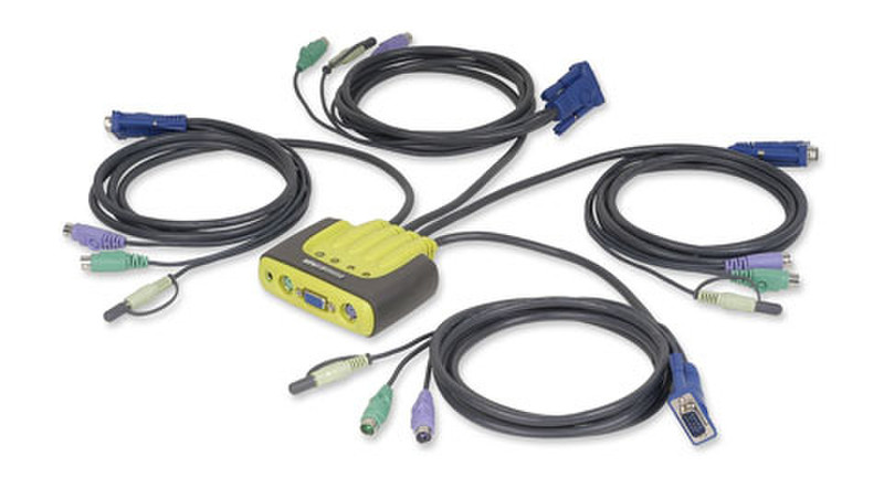 iogear MiniView Micro PS/2 Audio KVM Switch KVM переключатель