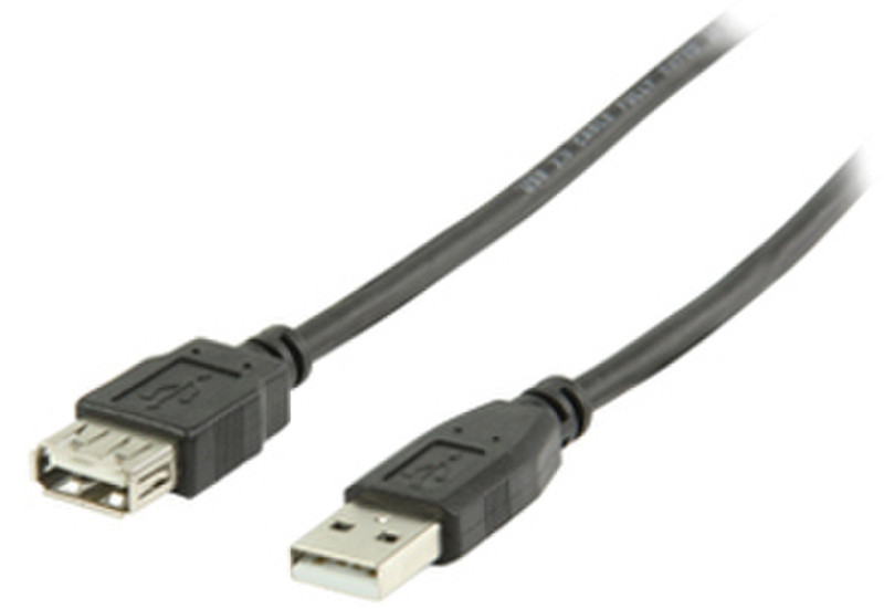 HQ 1.8m USB 2.0 1.8м USB A USB A Черный