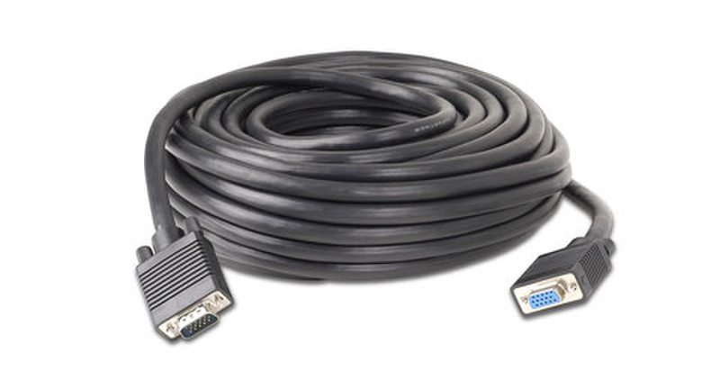 iogear Ultra-Hi-Grade VGA Cable 50 ft 15.24м VGA (D-Sub) VGA (D-Sub) Черный VGA кабель