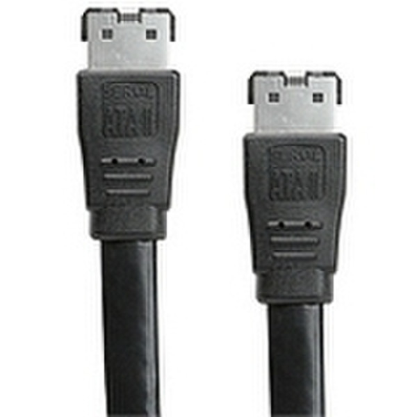 iogear eSATA 3Gbps External Cable 6ft. (2m) 2m SATA eSATA Black SATA cable